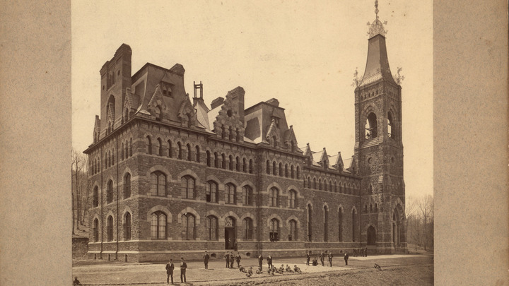 Historic photograph of The Clayton University Center at Packer Hall