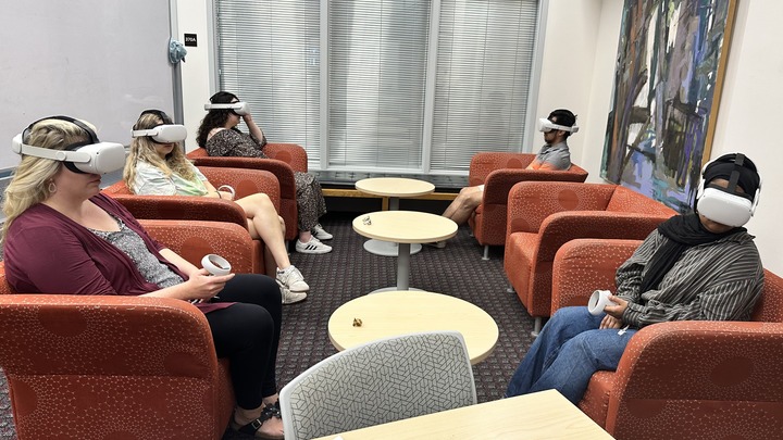 Marcon Institute using Social Impact VR as part of their orientation 