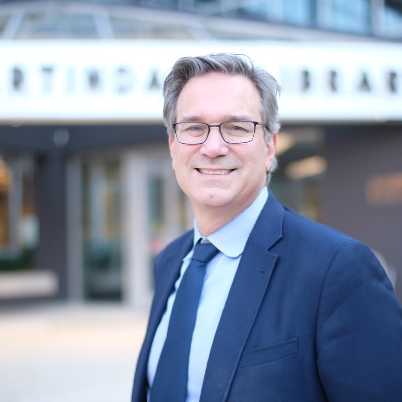 Greg Reihman outside FML